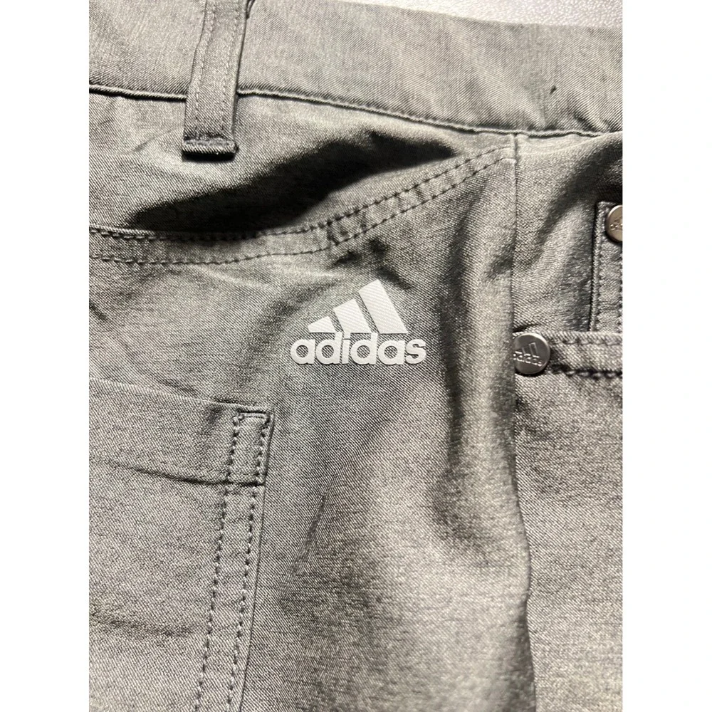 Adidas Ultimate365 Golf Shorts Mens 38 Grey Excellent Stretch Performance